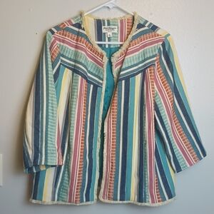 Norm Thompson Blazer Petite Large